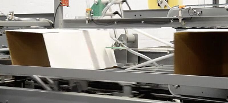 Case Erecting Tape 25 cpm machine