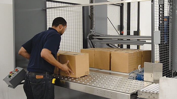 M72SA A Simple Upgrade from Manual Palletizing