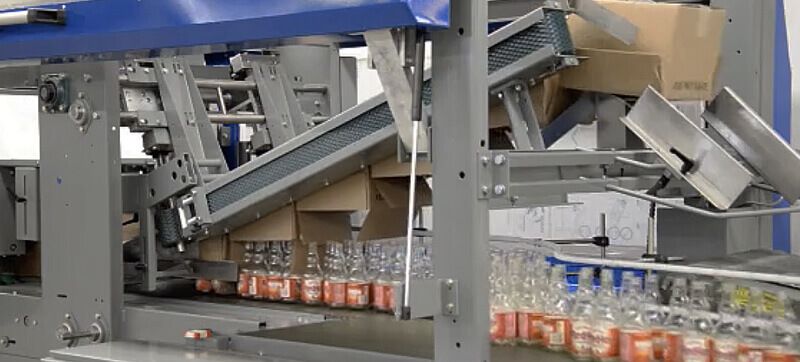 Uncasing Small Glass Bottles